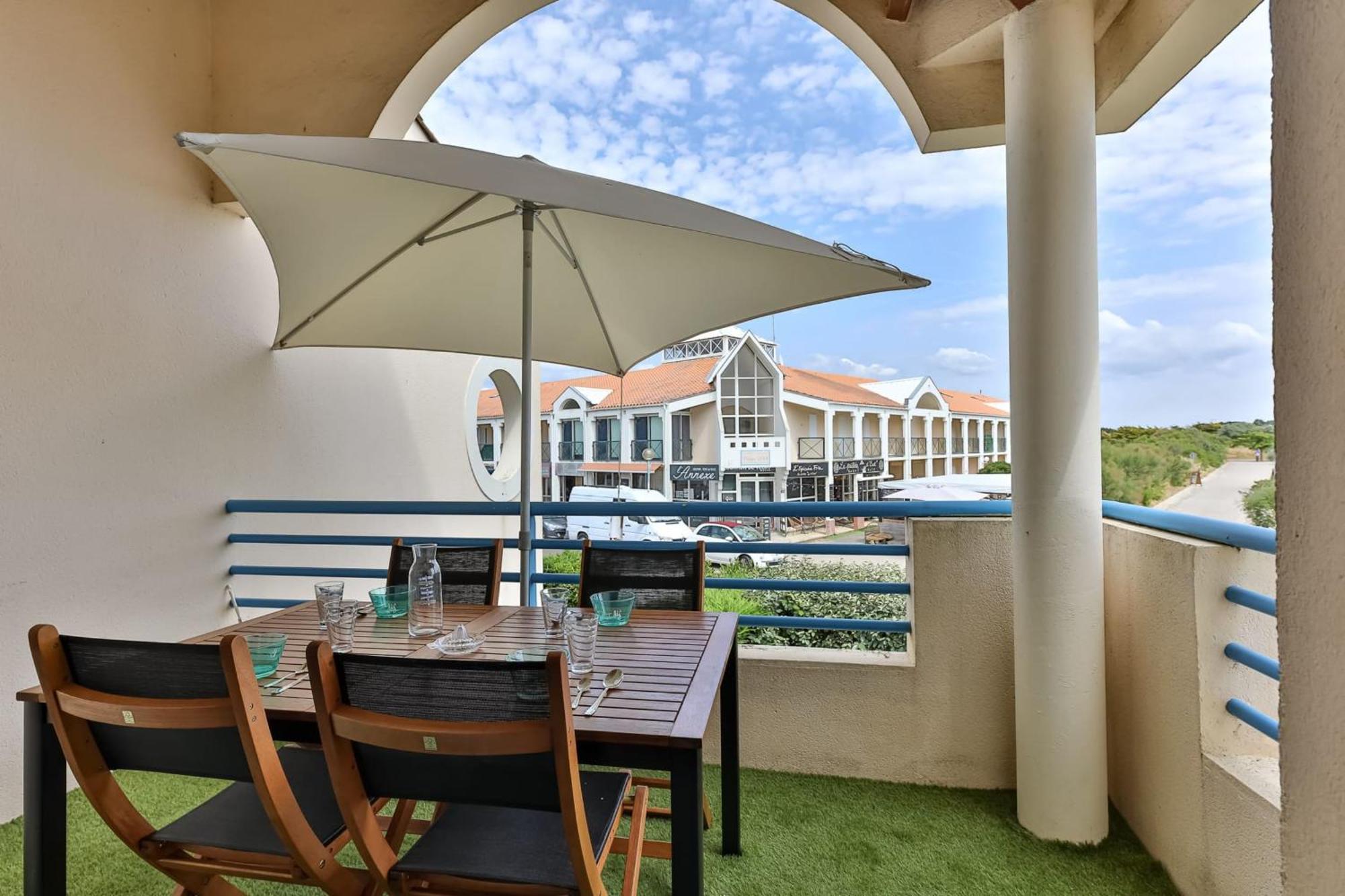 Un Balcon A La Mer - Studio Vue Sur Mer Brétignolles-sur-Mer Eksteriør billede
