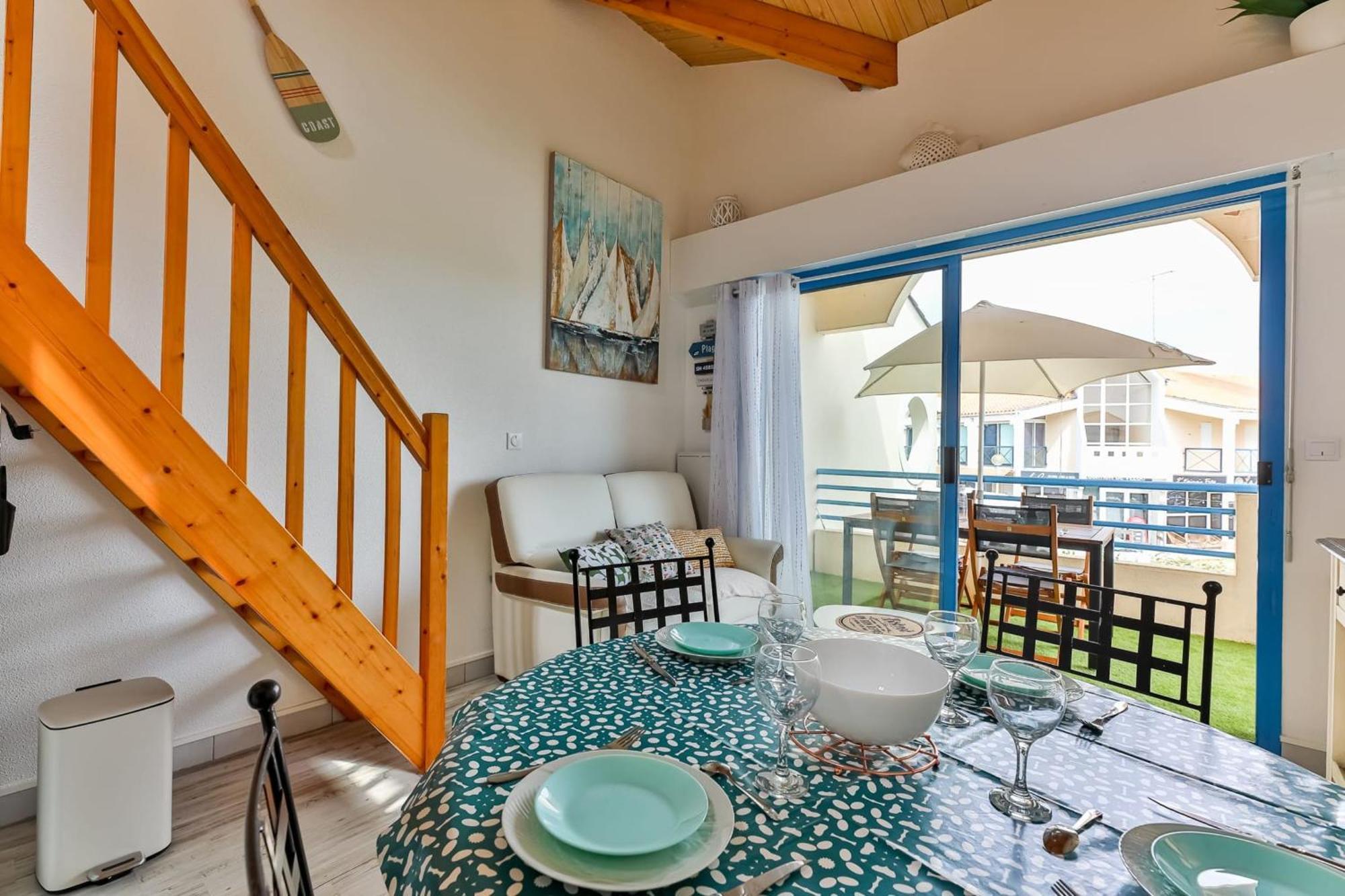 Un Balcon A La Mer - Studio Vue Sur Mer Brétignolles-sur-Mer Eksteriør billede